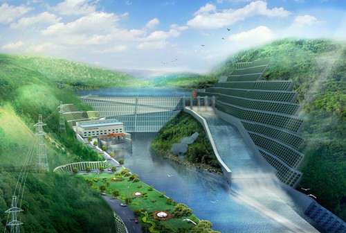甘孜老挝南塔河1号水电站项目